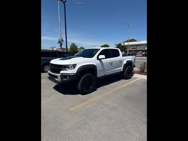 Summit White 2019 Chevrolet Colorado ZR2 Crew Cab 4WD Pickup Truck Four-Wheel Drive 8-Speed Automatic