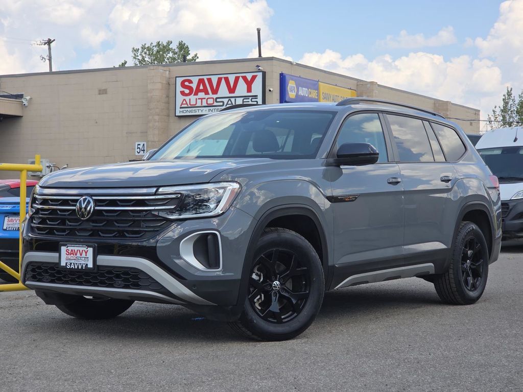 Gray 2024 Volkswagen Atlas SUV / Crossover All-Wheel Drive 8-Speed Automatic