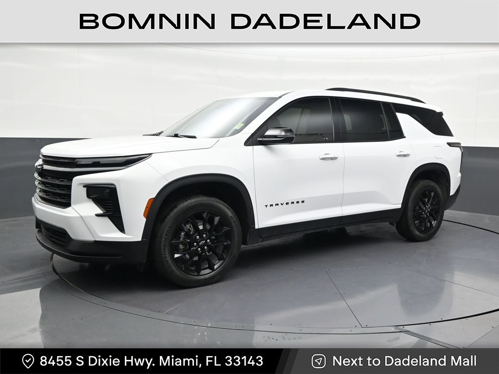 Summit White 2025 Chevrolet Traverse SUV / Crossover Front-Wheel Drive 8-Speed Automatic