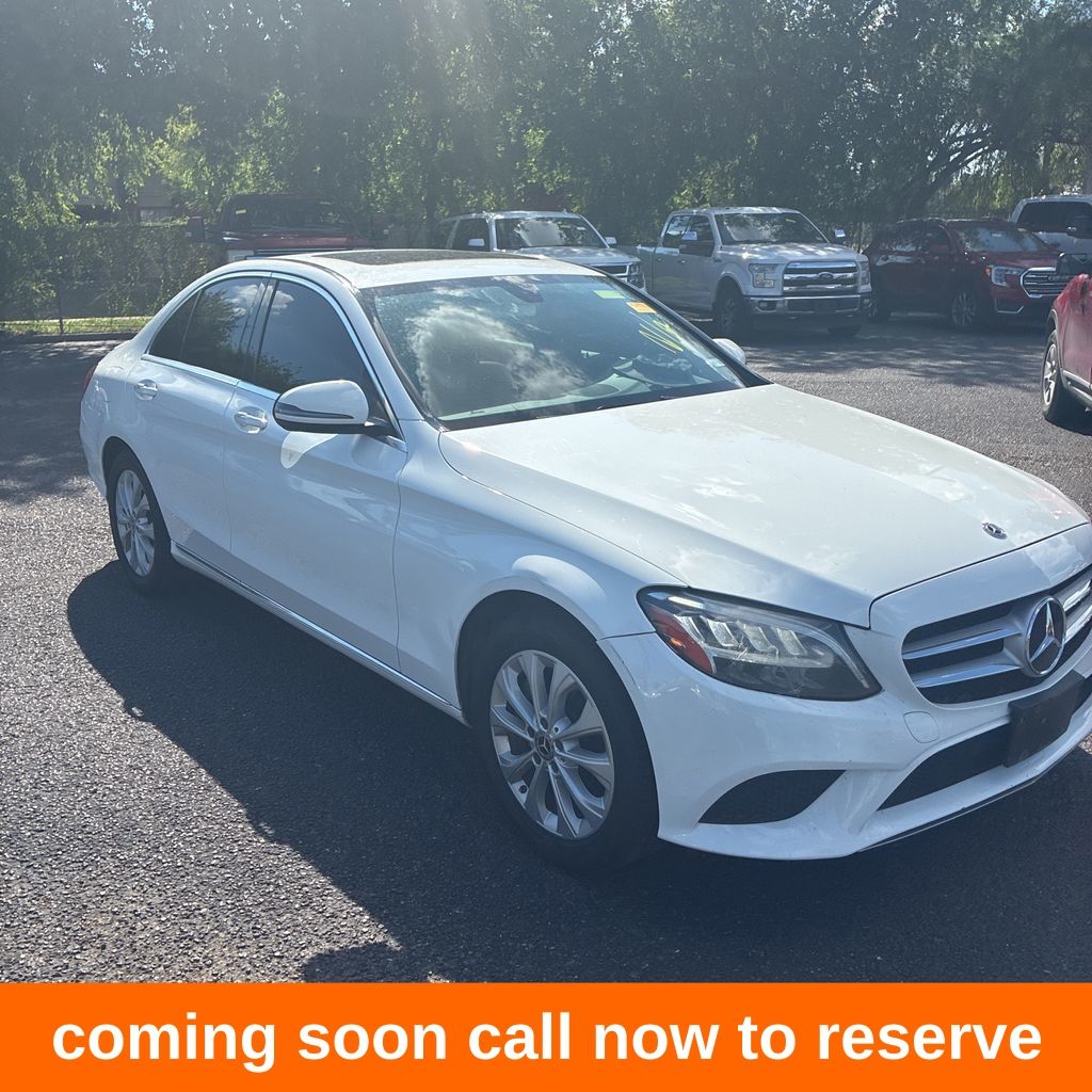 White 2019 Mercedes-Benz C-Class Sedan All-Wheel Drive 9-Speed Automatic