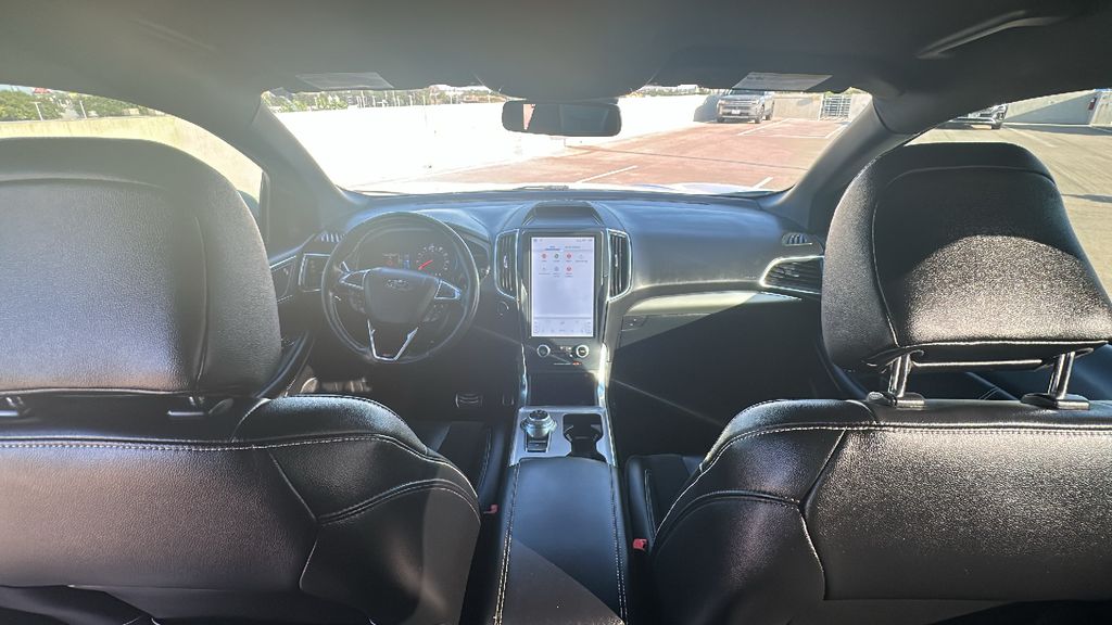 2023 Ford Edge ST White at North Houston Mitsubishi