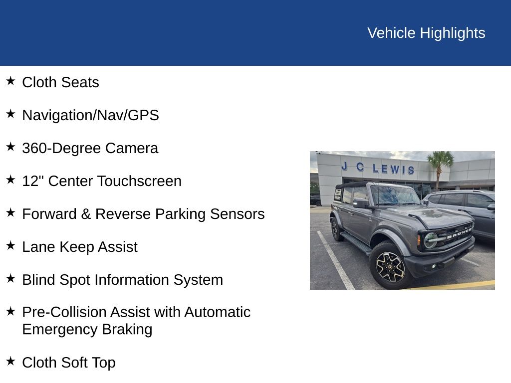 2023 Ford Bronco Outer Banks