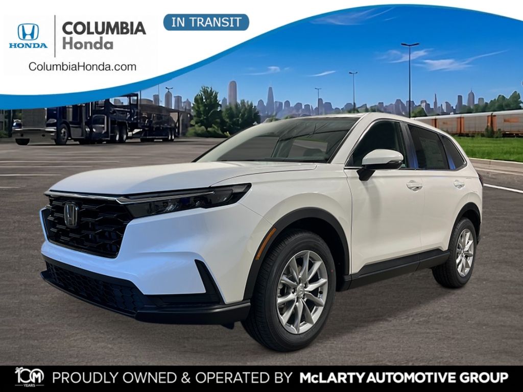 Platinum White Pearl 2026 Honda CR-V SUV / Crossover All-Wheel Drive Continuously Variable Transmission
