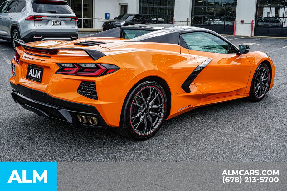 Used 2024 Orange Chevrolet Stingray image 10