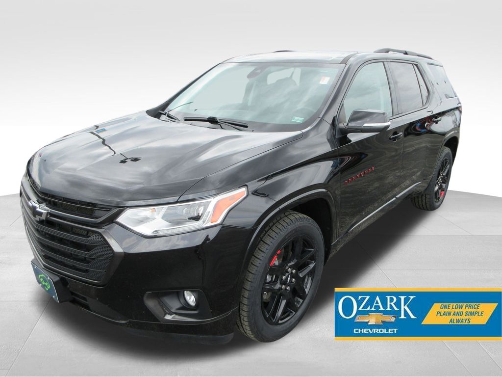 Mosaic Black Metallic 2021 Chevrolet Traverse Premier AWD SUV / Crossover Four-Wheel Drive 9-Speed Automatic