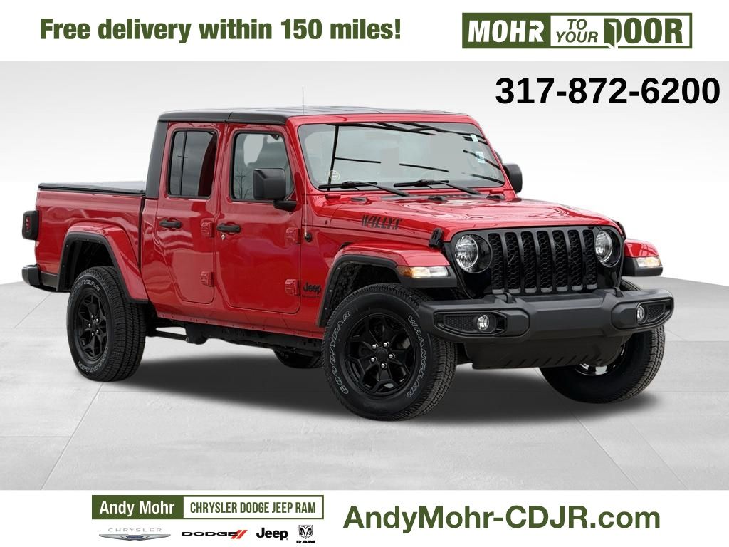 2022 Jeep Gladiator Willys Crew Cab 4WD