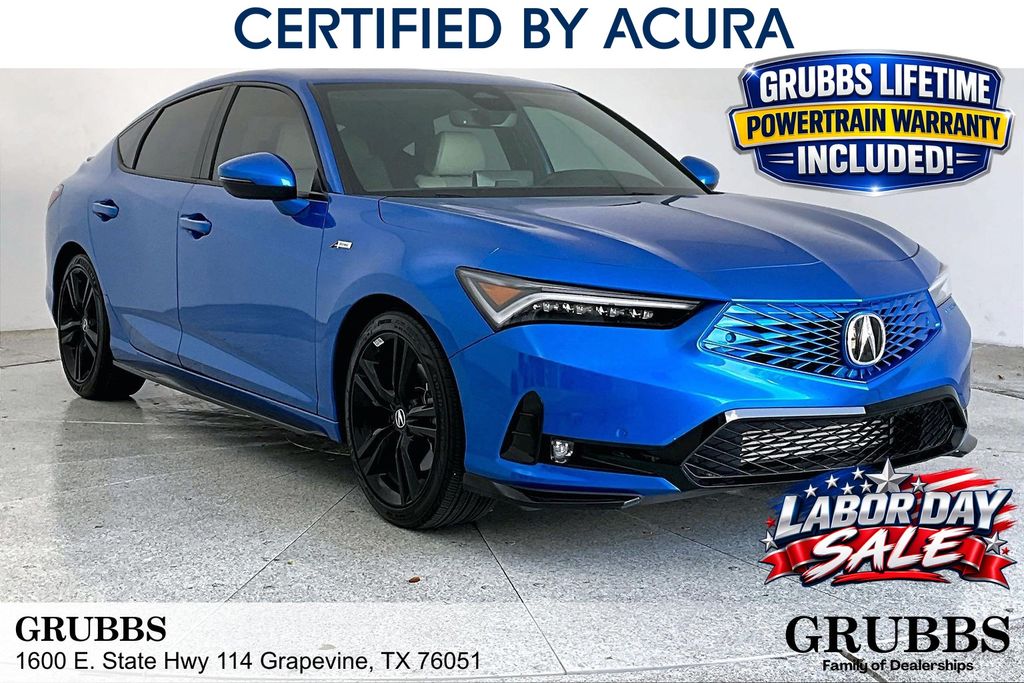 Double Apex Blue Pearl 2026 Acura Integra Hatchback Front-Wheel Drive Continuously Variable Transmission