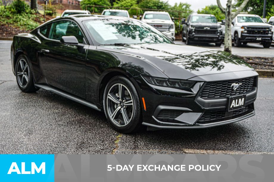 Used 2025 Black Ford EcoBoost Premium image 3