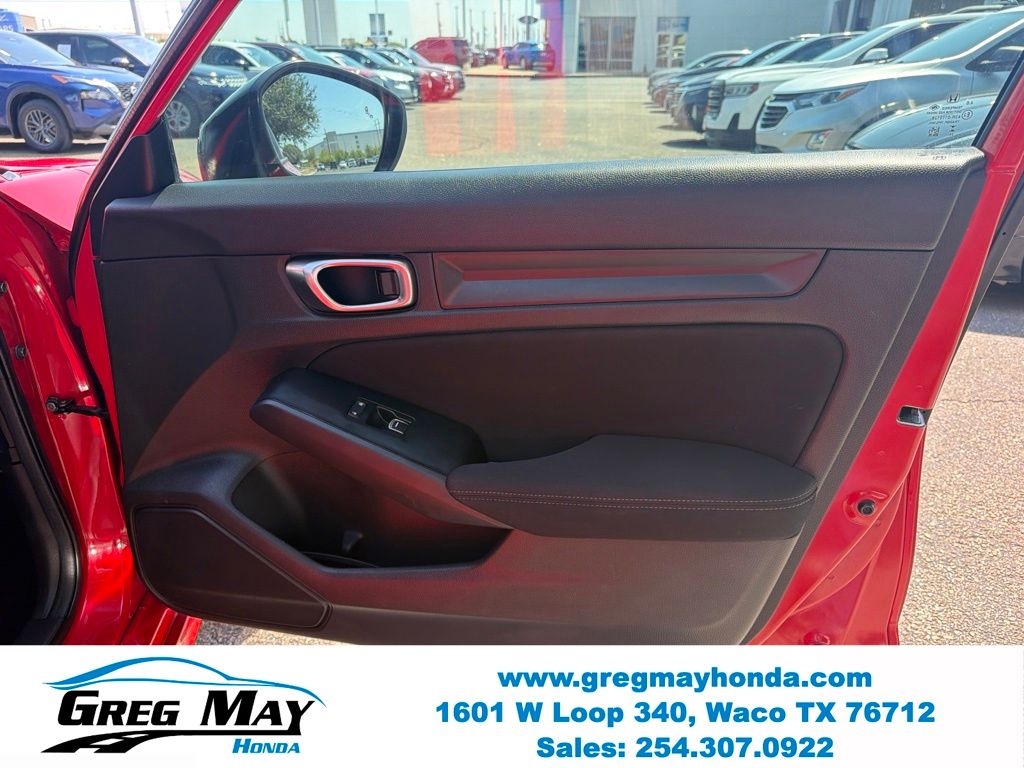 2025 Honda Civic Sport Red at Greg May Honda