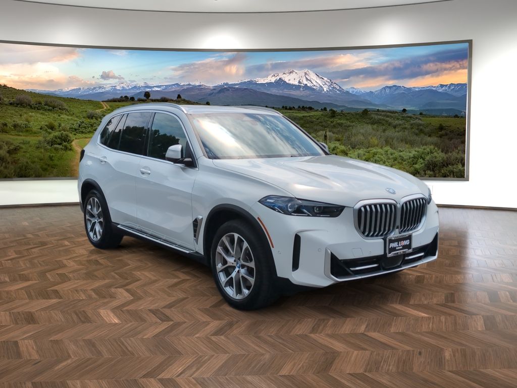 Alpine White 2025 BMW X5 SUV / Crossover All-Wheel Drive 8-Speed Automatic