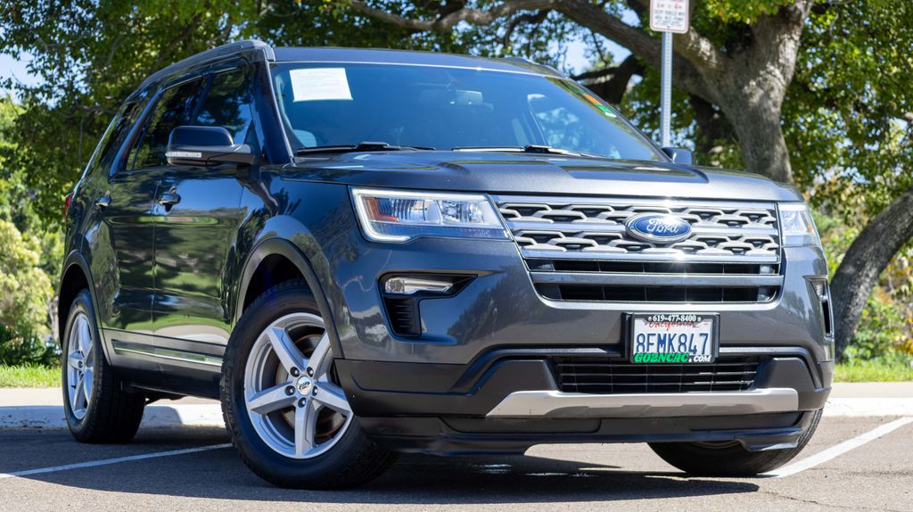 Used 2018 Ford Explorer XLT 4D Sport Utility