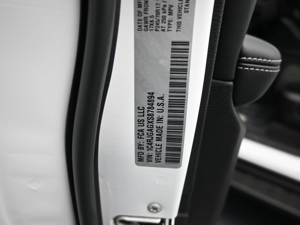 Used 2025 Bright White Clearcoat Jeep Laredo image 16