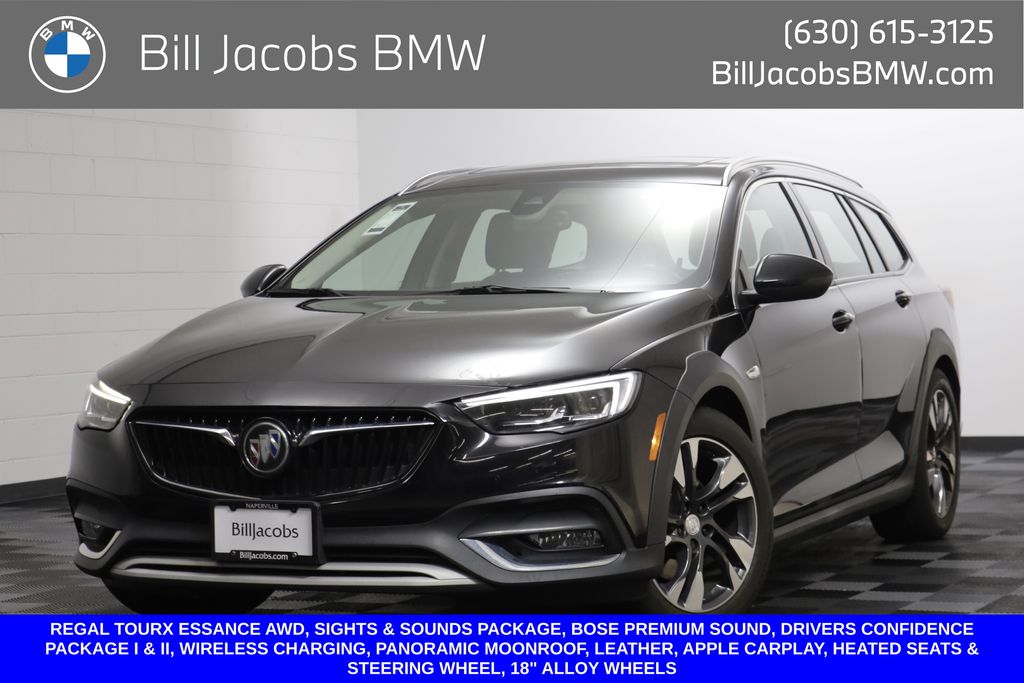 Black (Ebony Twilight Metallic) 2018 Buick Regal TourX Wagon All-Wheel Drive Automatic