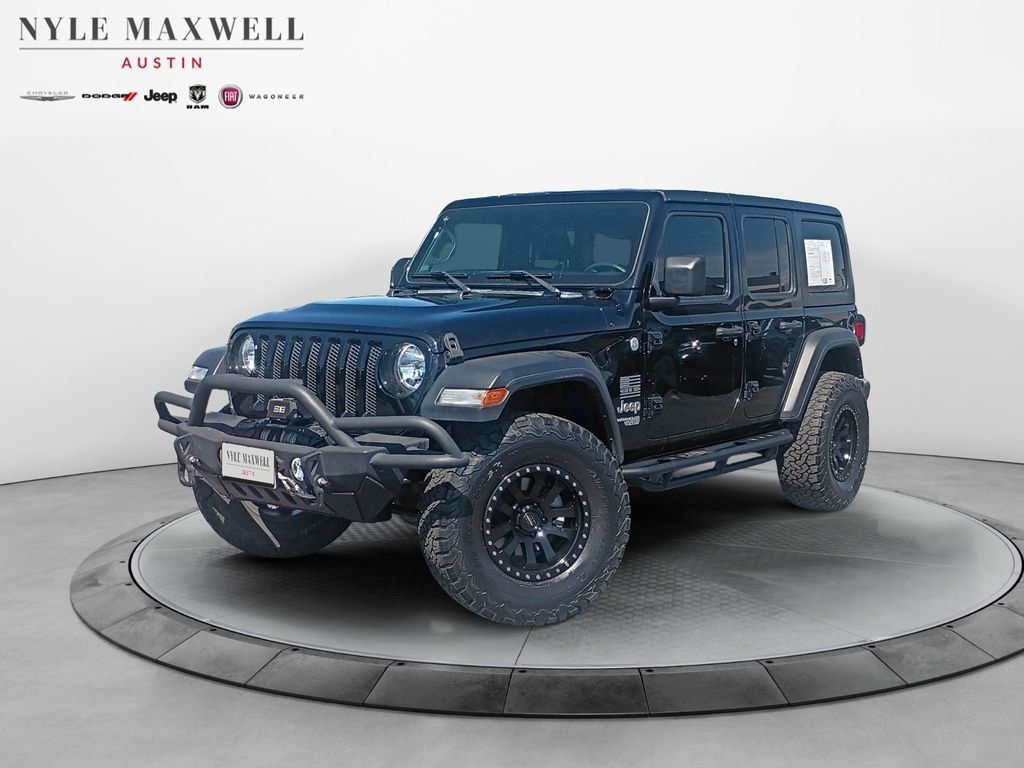 Used Car 2019 Jeep Wrangler  Unlimited Sport S For Sale Under $20,000 In Austin, Texas