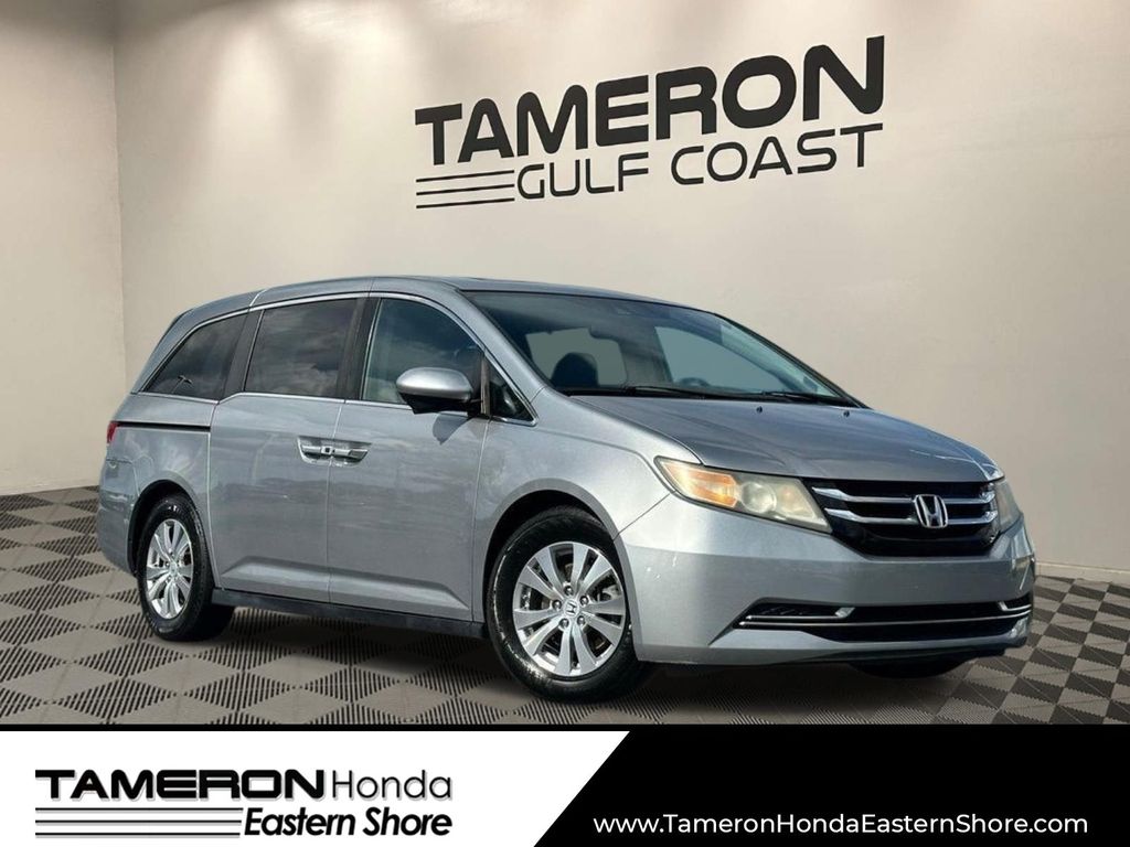 Lunar Silver Metallic 2016 Honda Odyssey EX-L FWD Minivan Front-Wheel Drive 6-Speed Automatic