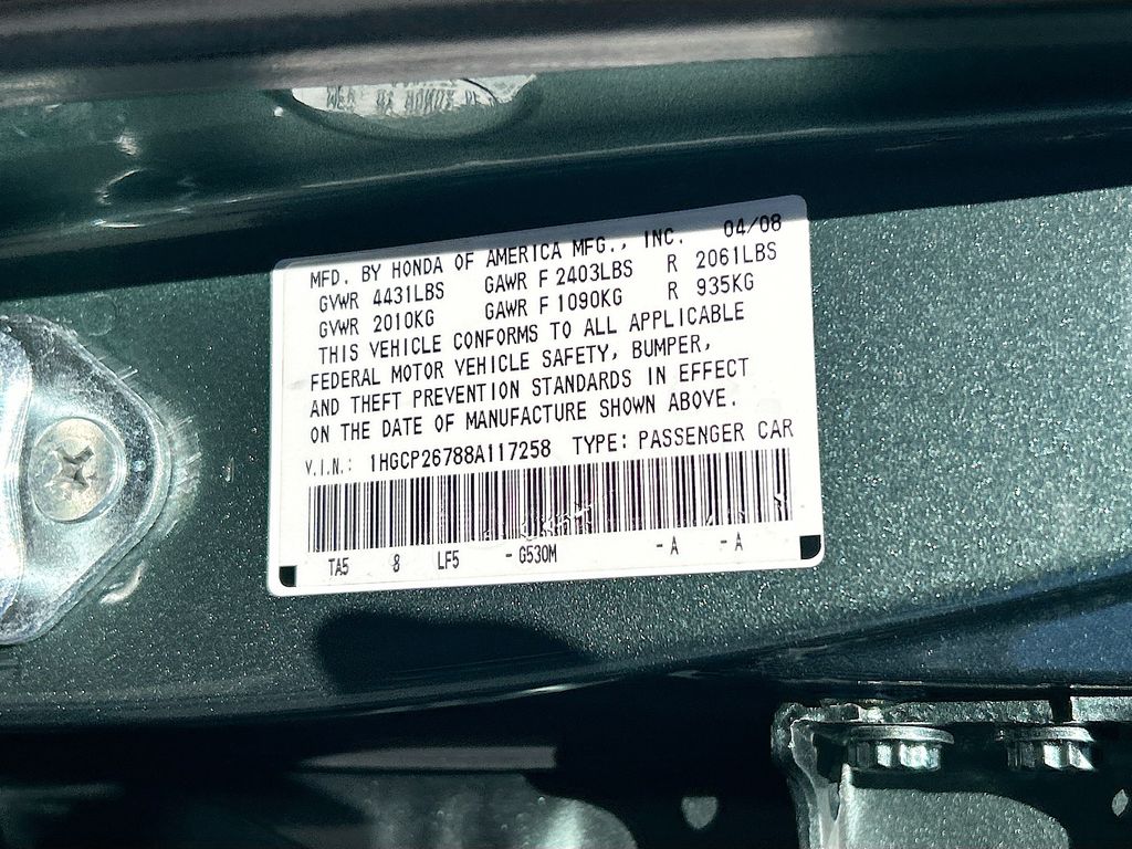 Thumbnail: 2008 Honda Accord - 30