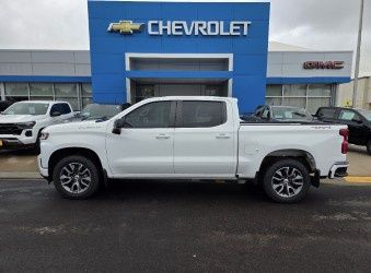 Summit White 2020 Chevrolet Silverado 1500 Pickup Truck Four-Wheel Drive 8-Speed Automatic