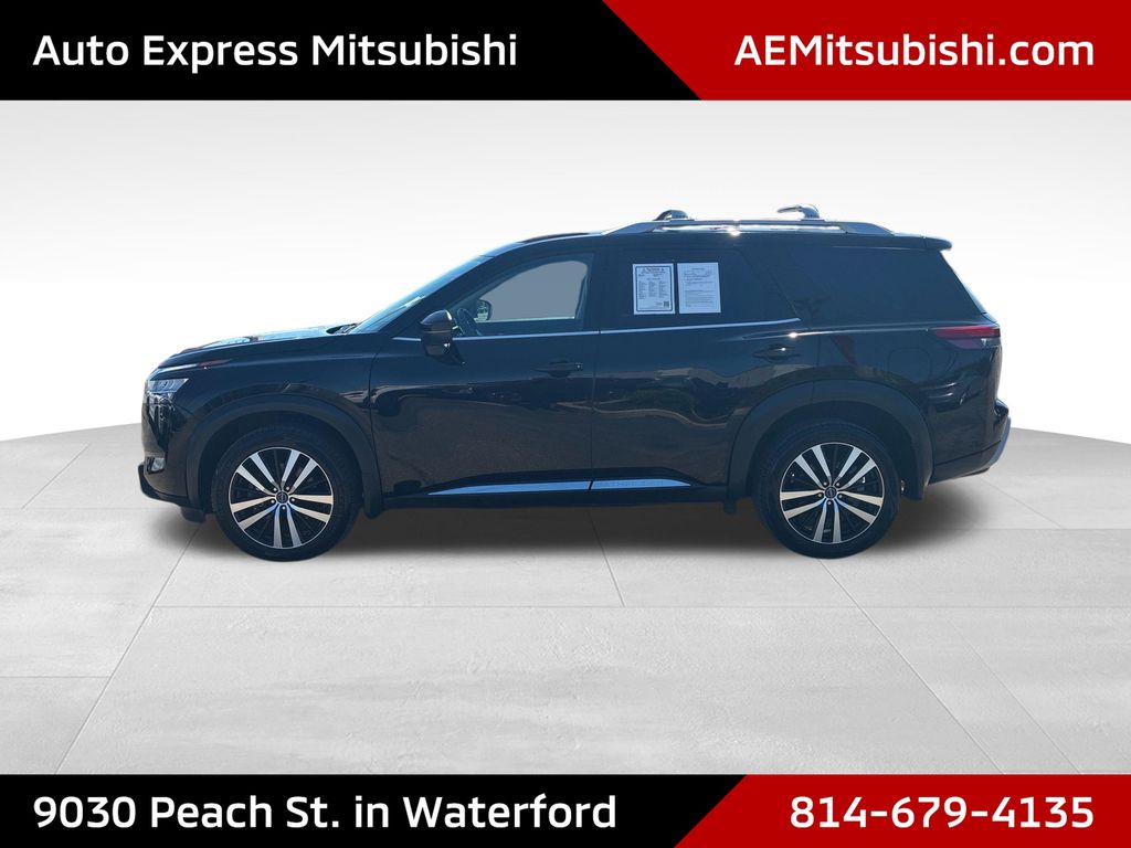 2024 Nissan Pathfinder Platinum Black at South Hills Kia