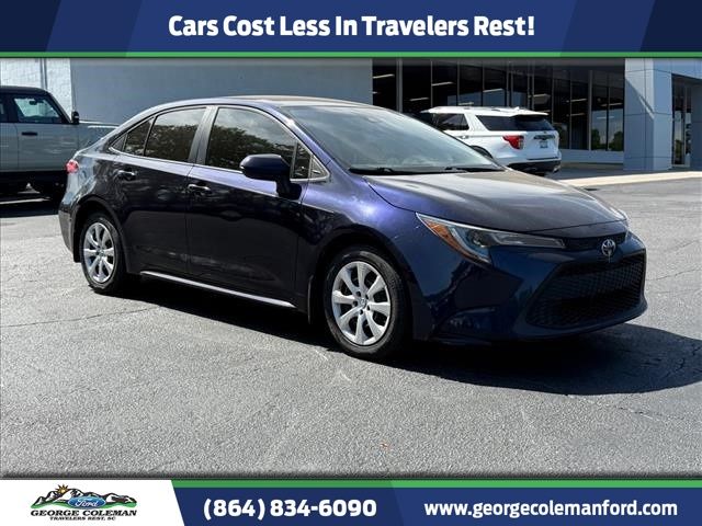 Blueprint 2021 Toyota Corolla LE FWD Sedan Front-Wheel Drive Continuously Variable Transmission