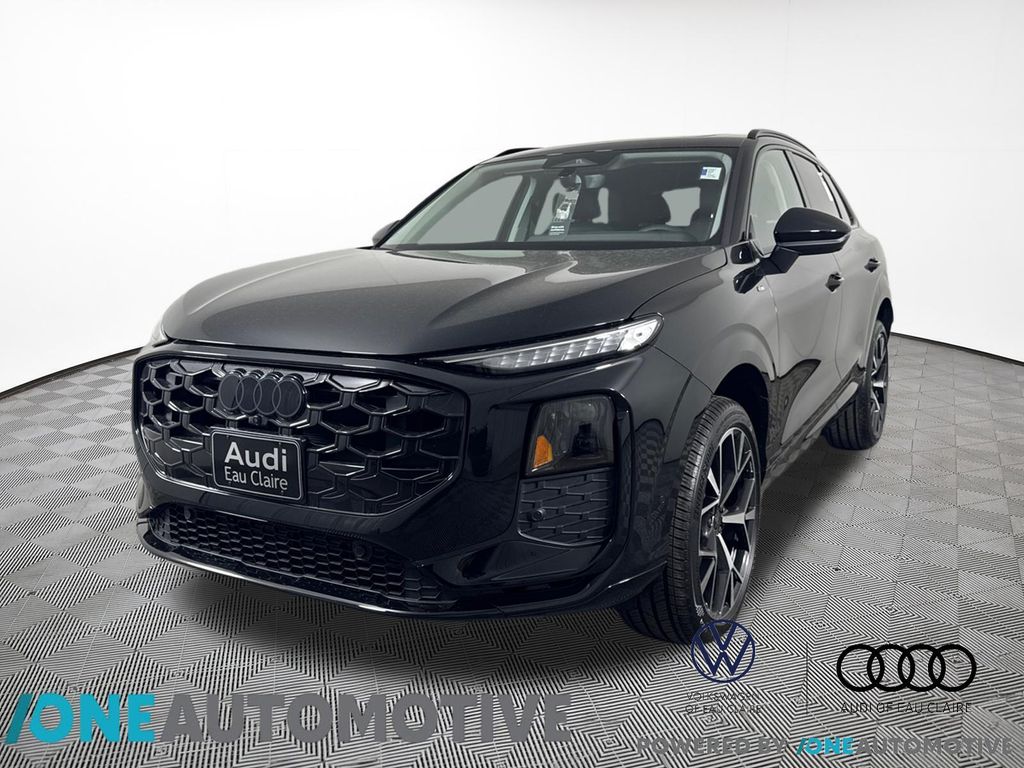 Black 2026 Audi Q3 quattro S Line TFSI SUV / Crossover All-Wheel Drive 7-Speed Automatic