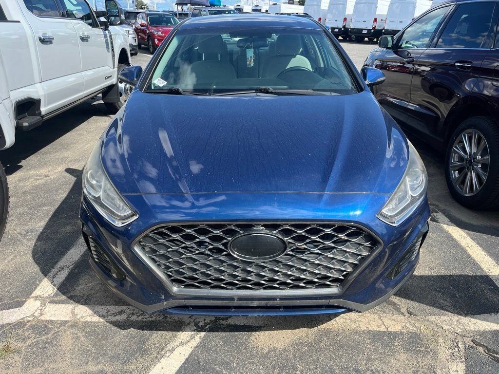 Lakeside Blue 2019 Hyundai Sonata Sedan Front-Wheel Drive 6-Speed Automatic