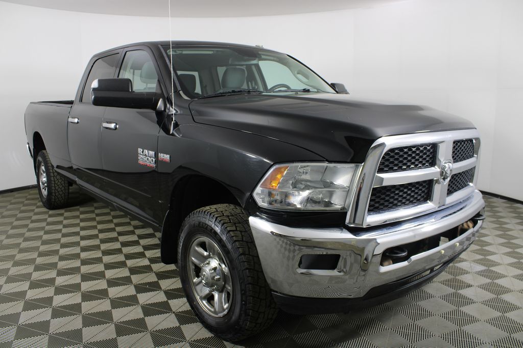 Black Clearcoat 2014 RAM 2500 Pickup Truck Four-Wheel Drive 6-Speed Automatic