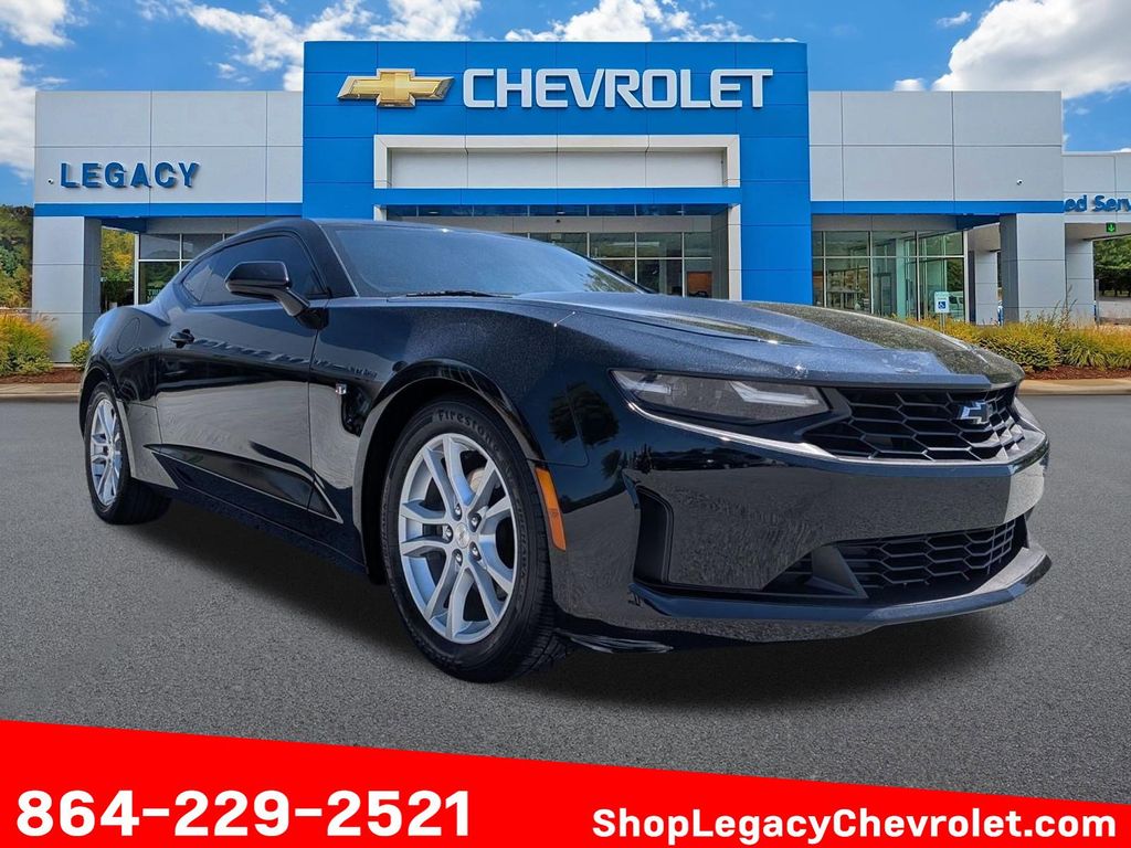 Black 2020 Chevrolet Camaro LS Coupe RWD Coupe Rear-Wheel Drive 8-Speed Automatic