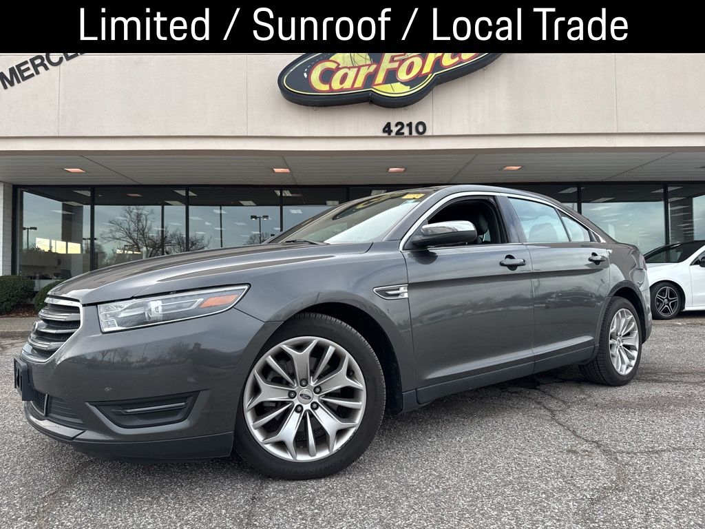 Gray (Magnetic Metallic) 2016 Ford Taurus Limited Sedan Front-Wheel Drive 6-Speed Automatic
