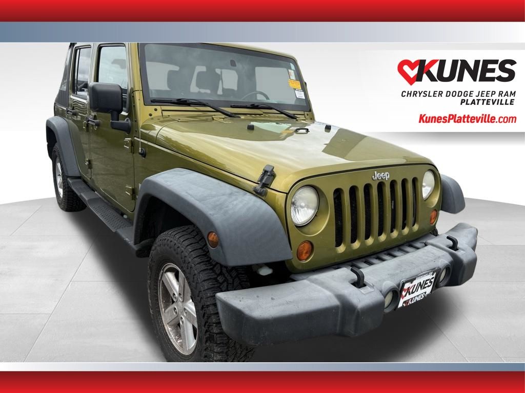 Rescue Green Metallic 2007 Jeep Wrangler SUV / Crossover Four-Wheel Drive 4-Speed Automatic