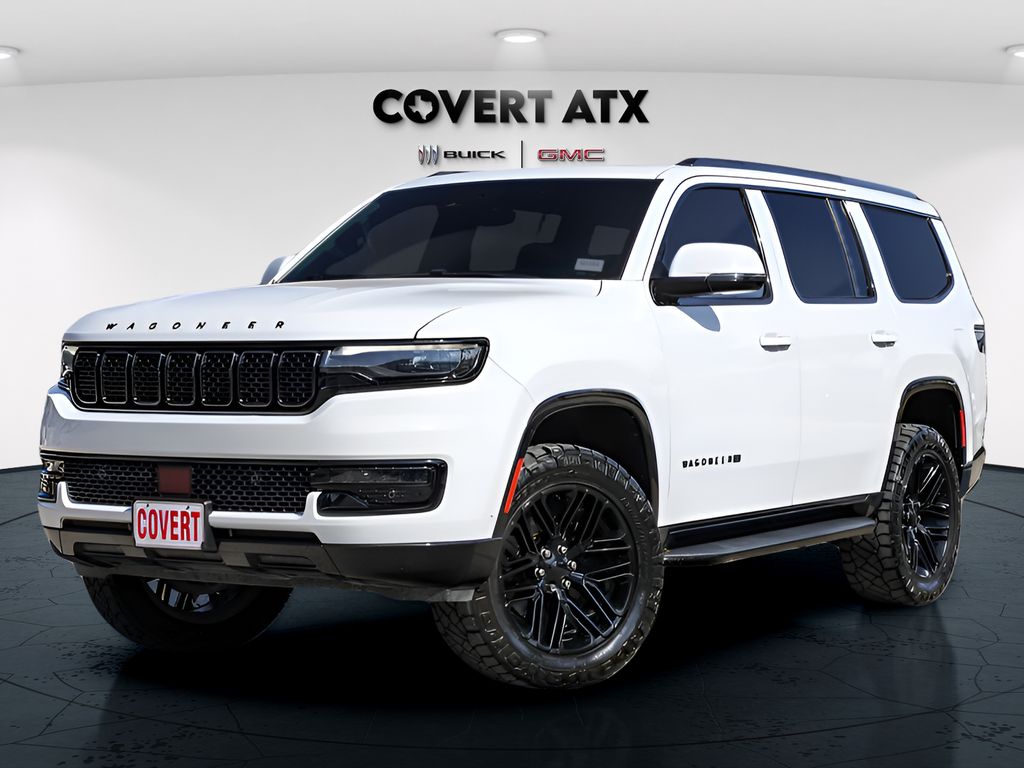 Bright White Clearcoat 2022 Jeep Wagoneer SUV / Crossover Four-Wheel Drive 8-Speed Automatic