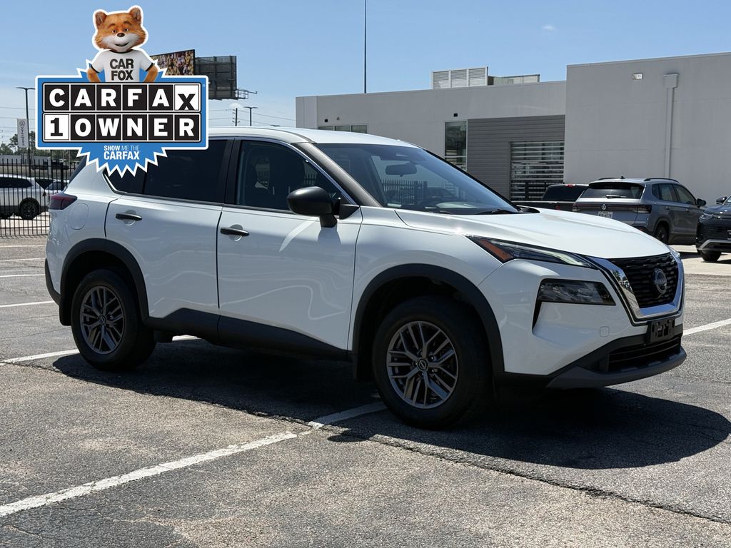 2023 Nissan Rogue S White at Westside Lexus