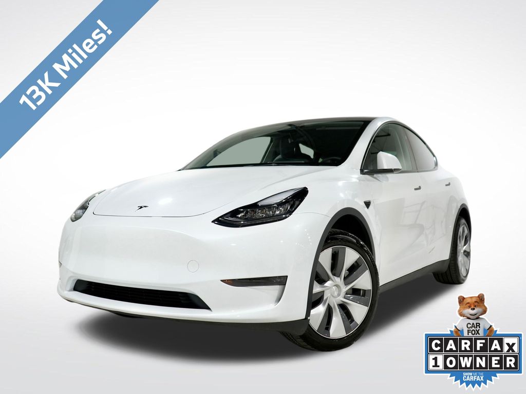 White 2023 Tesla Model Y SUV / Crossover All-Wheel Drive 1-Speed Automatic