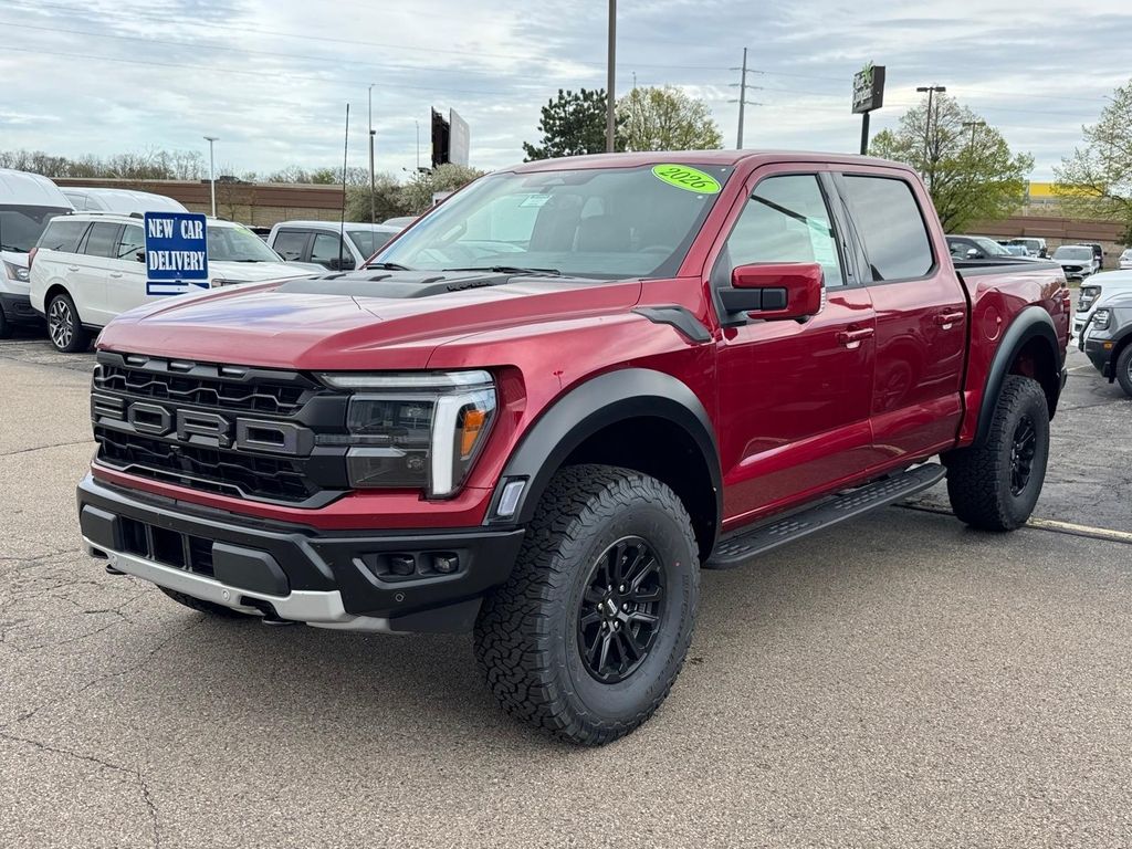 New 2026 Ruby Red Metallic Tinted Clearcoat Ford Raptor image 2