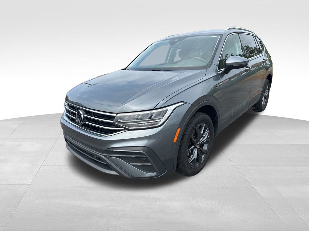 2023 Platinum Gray Metallic Volkswagen Tiguan 2.0T SE FWD SUV
