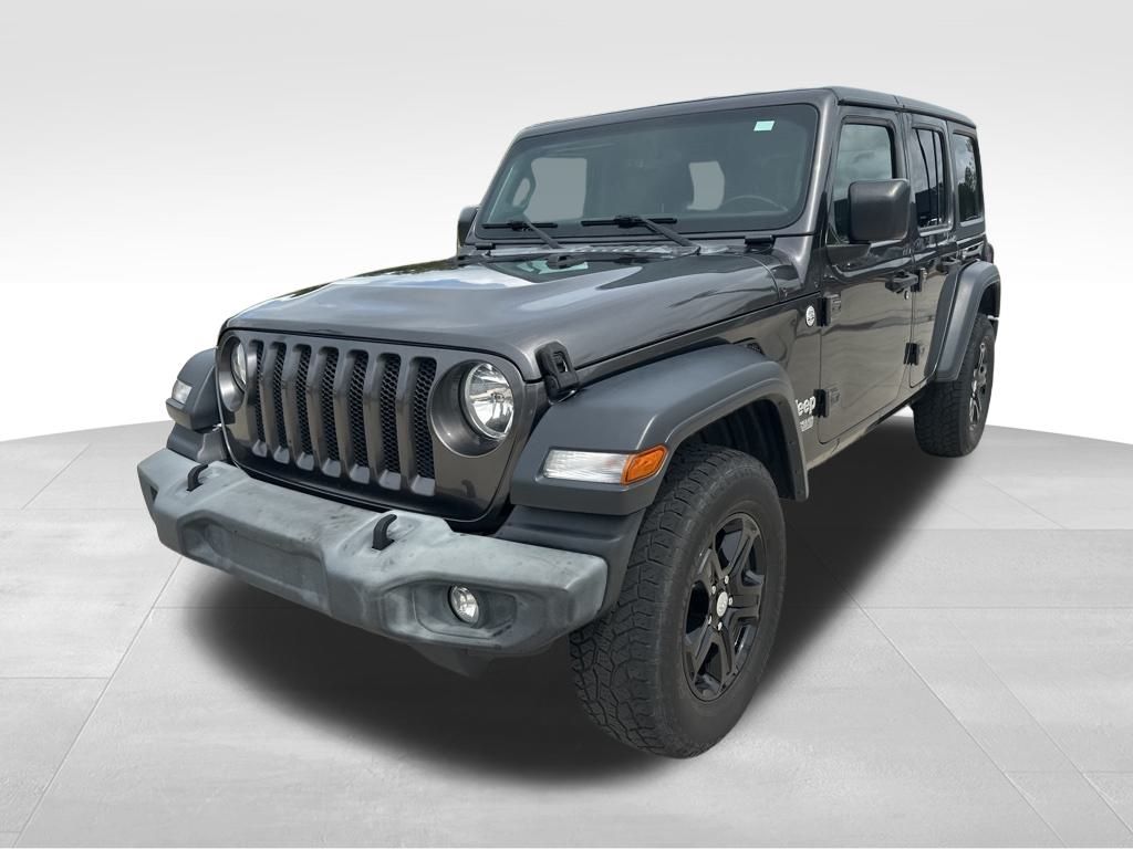 2019 Granite Crystal Metallic Clearcoat Jeep Wrangler Unlimited Unlimited Sport 4X4 SUV