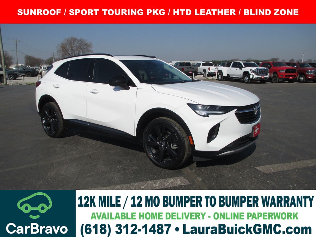 Summit White 2022 Buick Envision Essence FWD SUV / Crossover Front-Wheel Drive 9-Speed Automatic