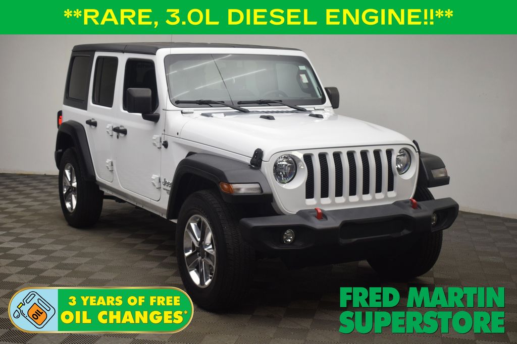 used 2021 Jeep Wrangler car, priced at $28,700