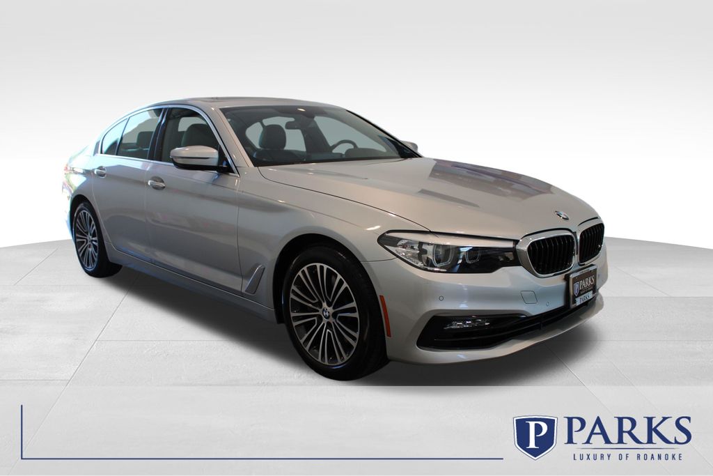 Glacier Silver Metallic 2018 BMW 5 Series 530i xDrive Sedan AWD Sedan All-Wheel Drive 8-Speed Automatic