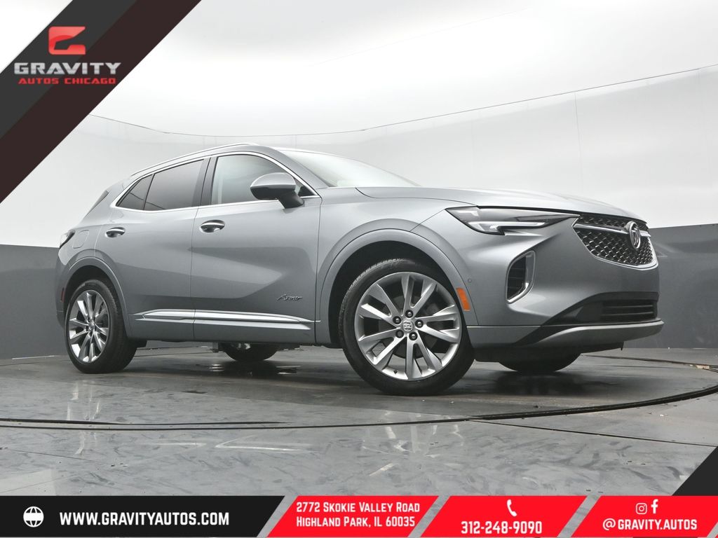 Moonstone Gray Metallic 2023 Buick Envision Avenir AWD SUV / Crossover All-Wheel Drive 9-Speed Automatic