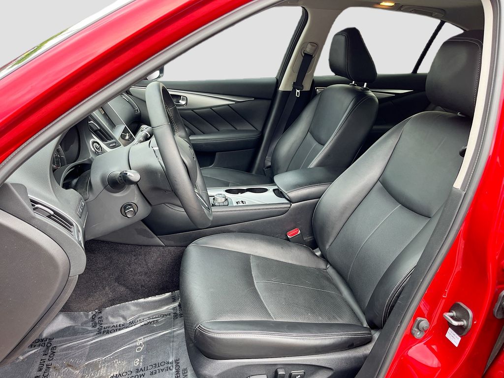 2023 INFINITI Q50 LUXE Red at AutoSavvy Houston Northwest
