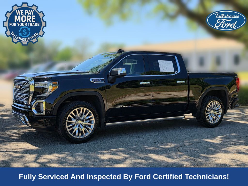 Onyx Black 2019 GMC Sierra 1500 Denali Crew Cab 4WD Pickup Truck Four-Wheel Drive Automatic