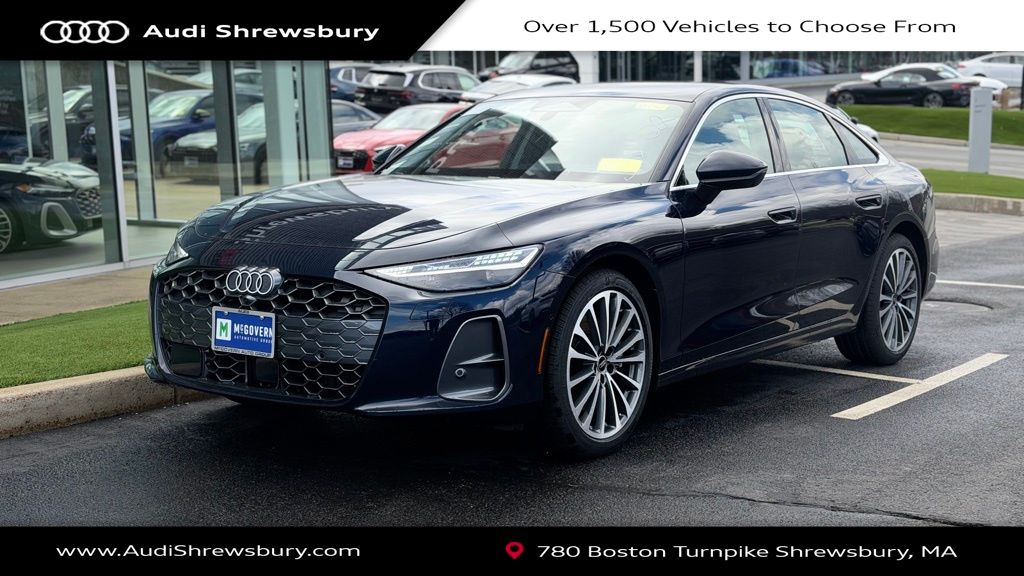 Blue 2026 Audi A6 quattro Premium Plus 55 TFSI Sedan All-Wheel Drive 7-Speed Automatic