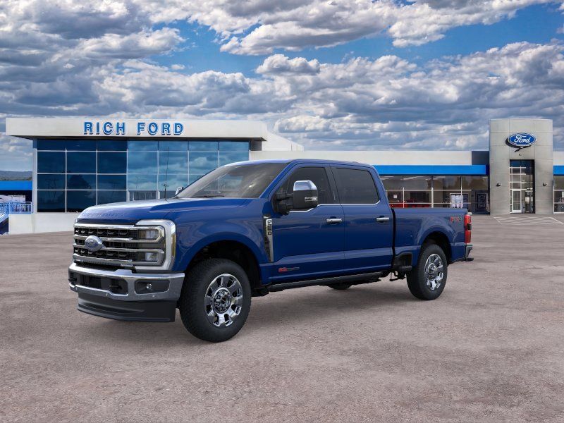 Argon Blue Metallic 2026 Ford F-250 Super Duty Pickup Truck Four-Wheel Drive Automatic