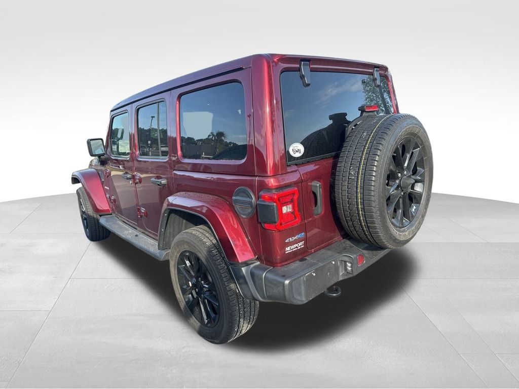 2021 Snazzberry Pearlcoat Jeep Wrangler Unlimited Sahara 4xe 4X4 SUV