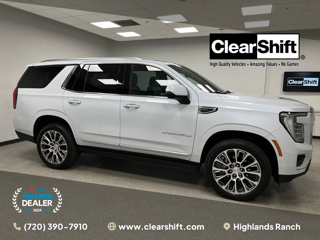 Glacier White Tricoat 2026 GMC Yukon SUV / Crossover Four-Wheel Drive
