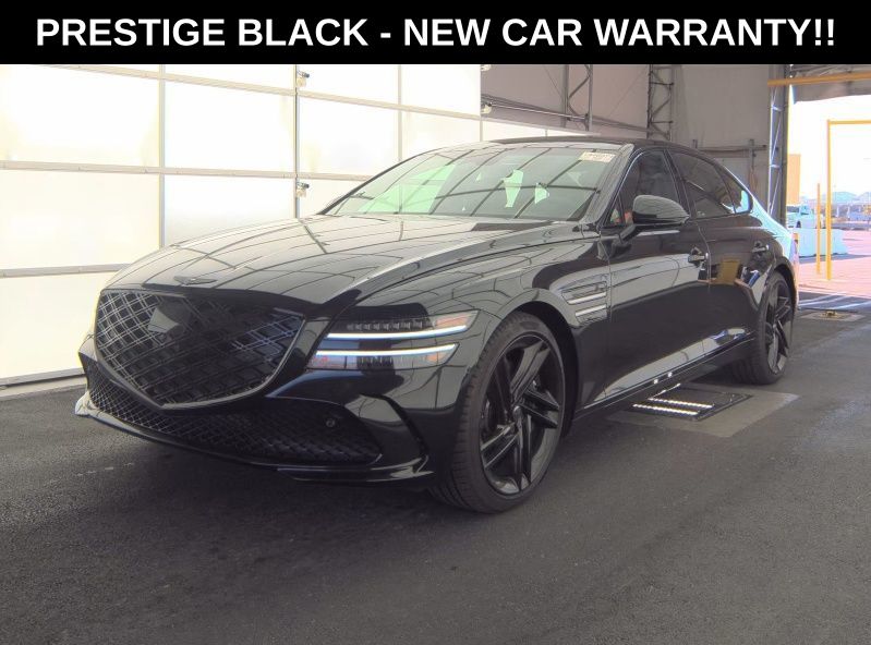 Vik Black 2026 Genesis G80 Sedan All-Wheel Drive 8-Speed Automatic