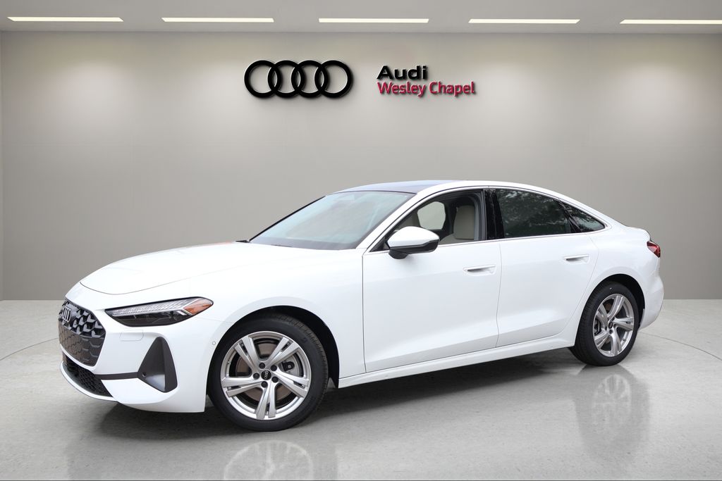 White 2026 Audi A5 Coupe 7-Speed Automatic