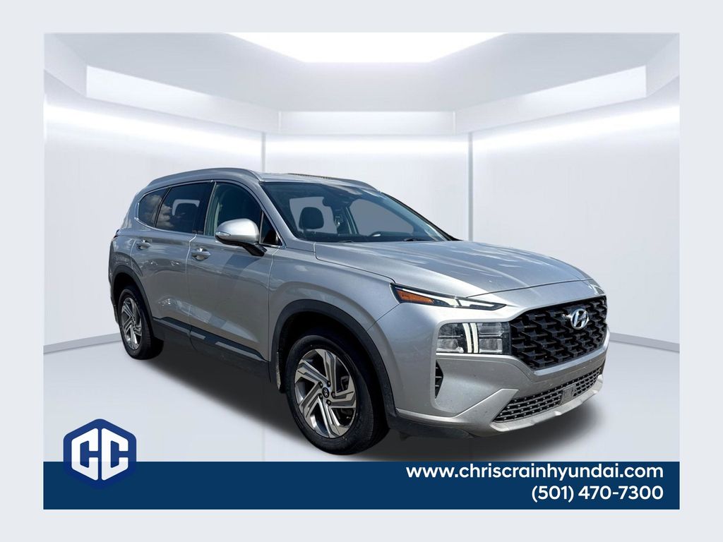 Shimmering Silver 2023 Hyundai Santa Fe SUV / Crossover Front-Wheel Drive 8-Speed Automatic