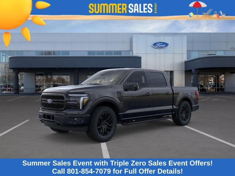 Agate Black Metallic 2026 Ford F-150 Pickup Truck Four-Wheel Drive Automatic