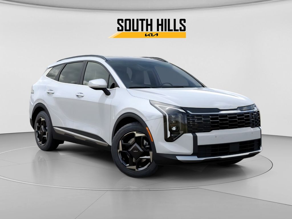 2027 Kia Sportage Hybrid EX White at South Hills Kia